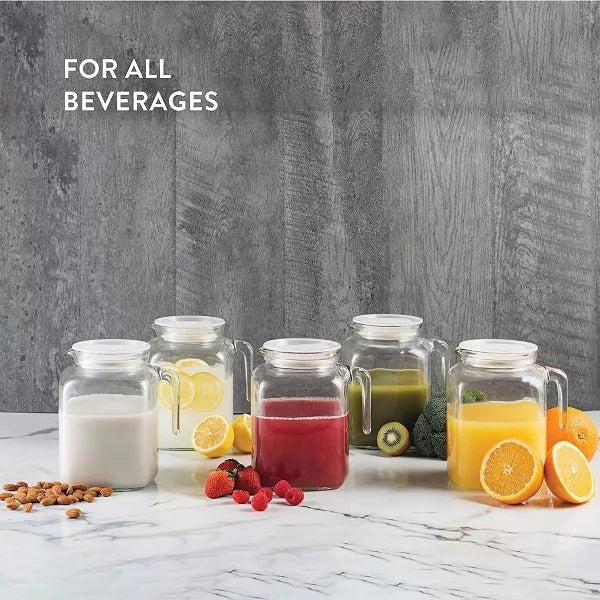 Bormioli Rocco - Frigoverre Classic Jug w/Lid 2L Home & Kitchen