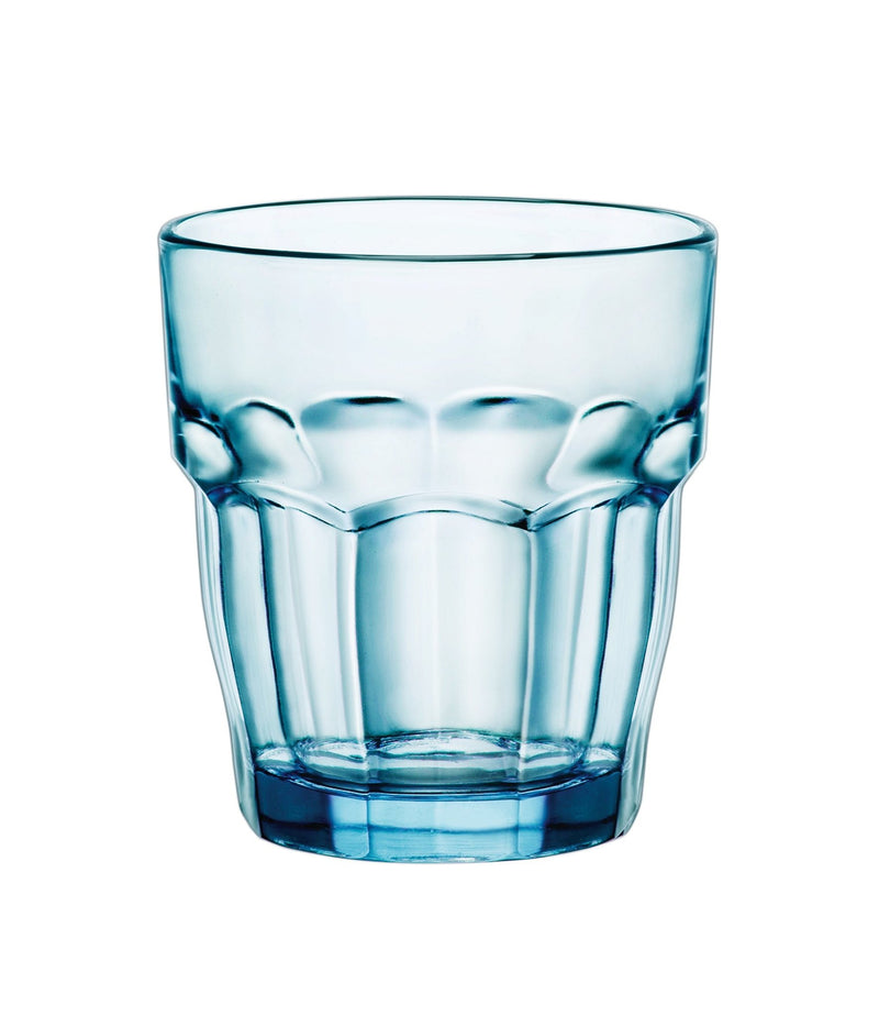 Bormioli Rocco - Rock Bar Lounge Ice Blue Rocks Glass Home & Kitchen