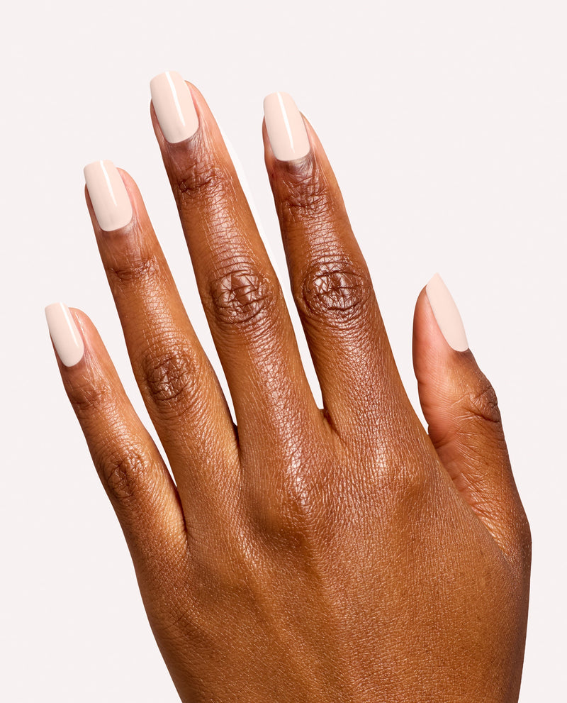 I'm the Bossa Nova Now nude-pink manicure