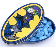 Boston America - Batman Nemesis - Sour Blue Raspberry Candy TIN Food & Candy