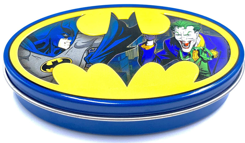 Boston America - Batman Nemesis - Sour Blue Raspberry Candy TIN Food & Candy