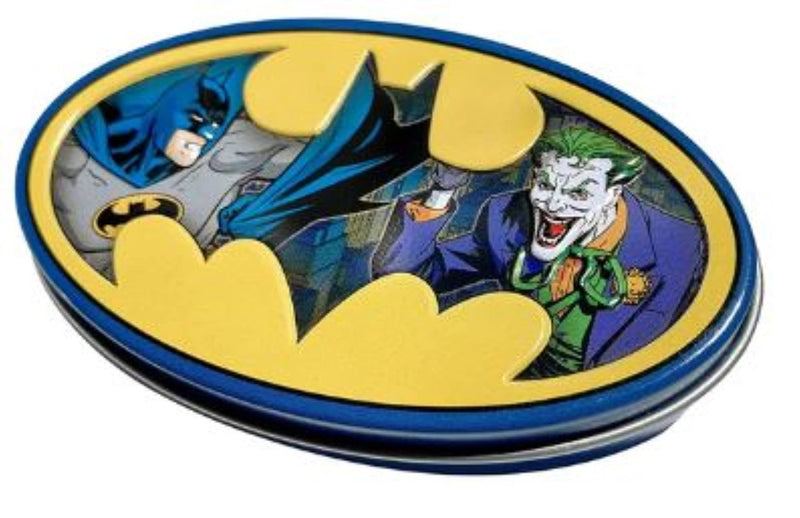 Boston America - Batman Nemesis - Sour Blue Raspberry Candy TIN Food & Candy
