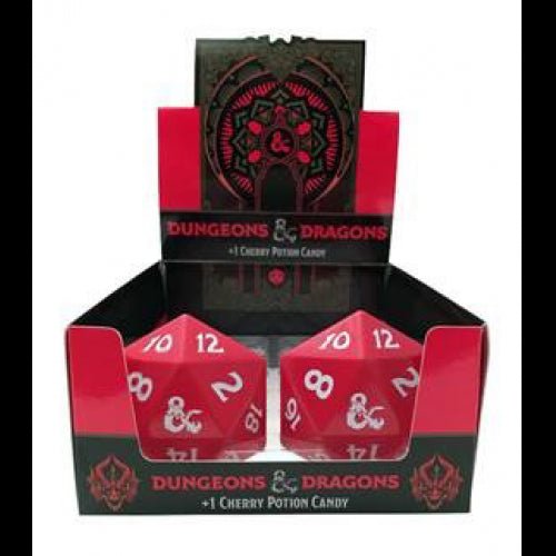 Boston America - Dungeons & Dragons - D20+1 Dice - Cherry Potion Candy