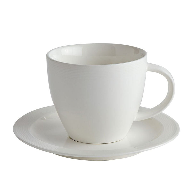 BOWRING - ASHEVILLE - Cup & Saucer | 7 oz Home & Kitchen