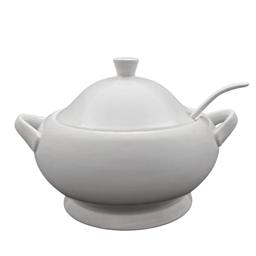 BOWRING - GREYSON - Soup Tureen with Ladle | 3L / 3qt Home & Kitchen