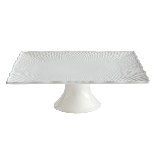 BOWRING - KARISMA - Square Footed Plate | 12 in Home & Kitchen