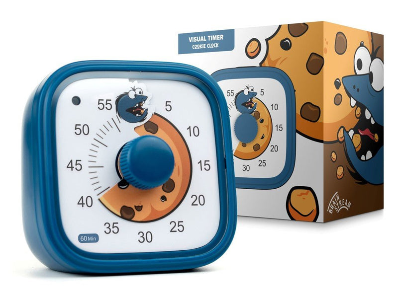 BRAINSTREAM - Visual Timer Kids Clock Assorted CDU Toys & Games
