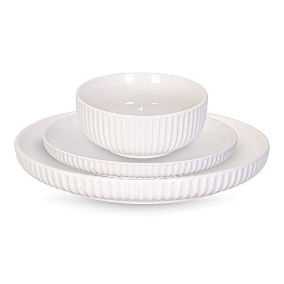 Brilliant - 12 PC DINNERWARE SET LILIAN Home & Kitchen