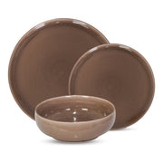 Brilliant - 12PC DINNERSET - BRONZE PEARL Home & Kitchen