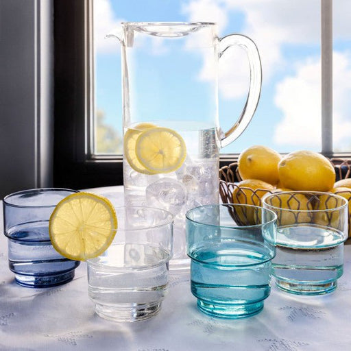 Brilliant - ACRYLIC 5PC WATER SET JUG 1.6L + 4 TUMBLERS Home & Kitchen