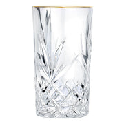 Brilliant - ASHFORD GOLD HIGHBALL 320ML S/4 Home & Kitchen