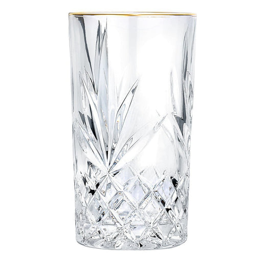 Brilliant - ASHFORD GOLD HIGHBALL 320ML S/4 Home & Kitchen