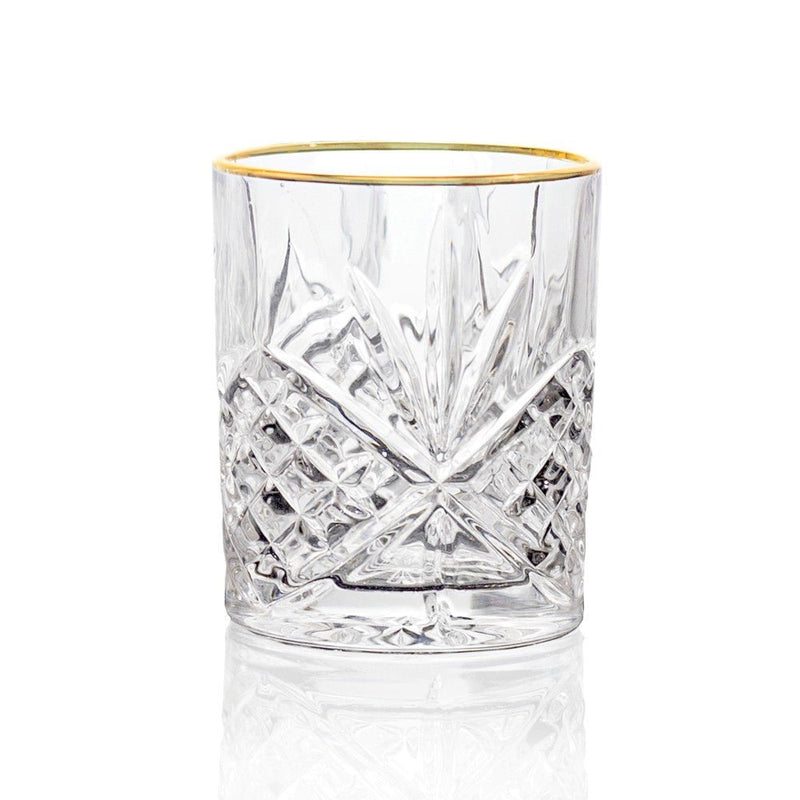 Brilliant - ASHFORD GOLD OLD FASHIONED 310ML S/4 Home & Kitchen