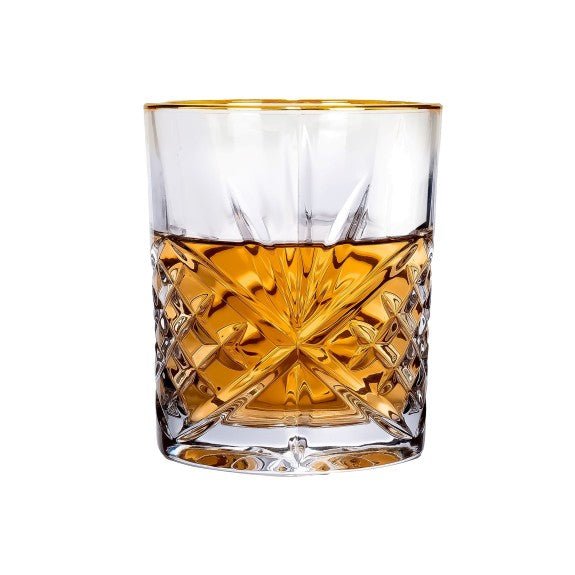 Brilliant - ASHFORD GOLD OLD FASHIONED 310ML S/4 Home & Kitchen