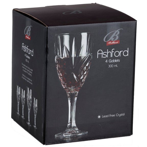 Brilliant - ASHFORD WINE 300ML S/4 Home & Kitchen