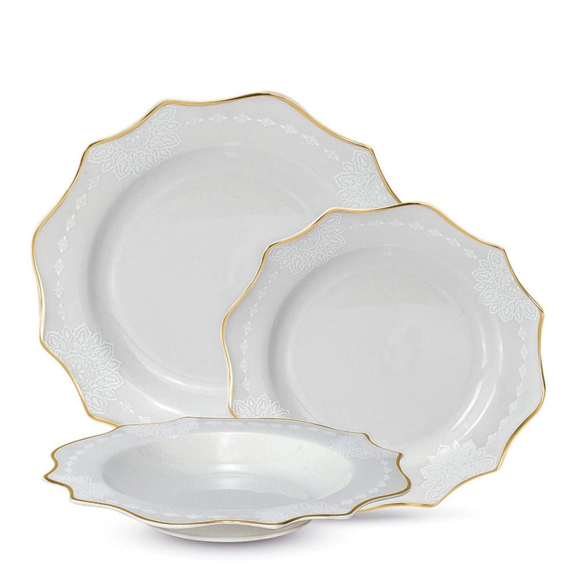 Brilliant - BAROQUE DINNERSET 18 PC Home & Kitchen