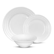 Brilliant - BIANCO STRIPE 12PC DINNERSET Home & Kitchen