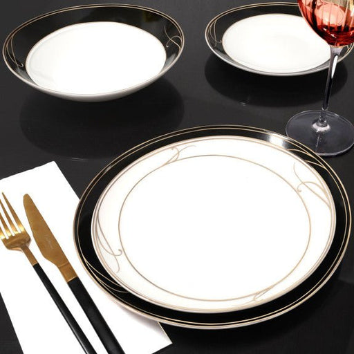 Brilliant - BLACK ELEGANCE BOWL 22CM Home & Kitchen