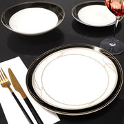 Brilliant - BLACK ELEGANCE PLATTER 14" Home & Kitchen