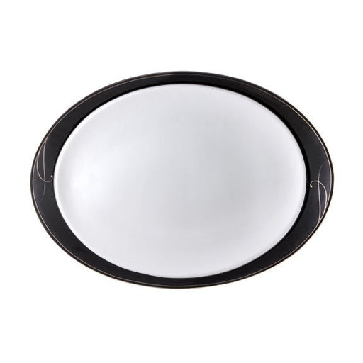 Brilliant - BLACK ELEGANCE PLATTER 14" Home & Kitchen