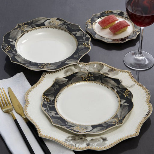 Brilliant - BLACK ROSE B&B PLATE 16CM S/6 Home & Kitchen