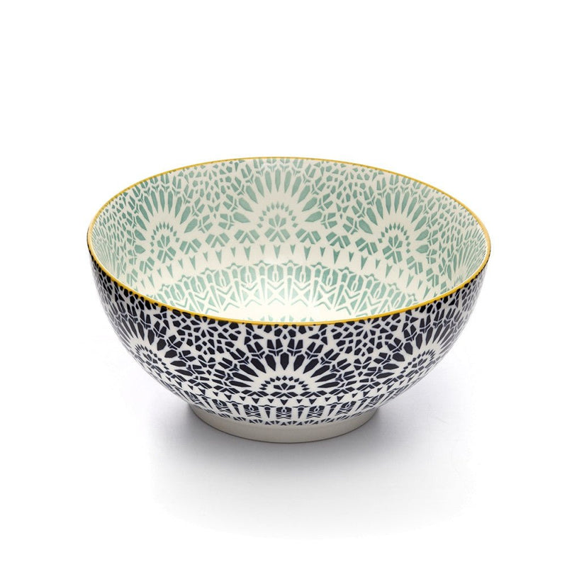 Brilliant - BOWL PAISLEY BLEU 20CM Home & Kitchen