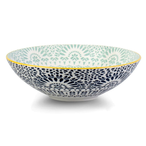 Brilliant - BOWL PAISLEY BLEU POKE BOWL 21CM Home & Kitchen