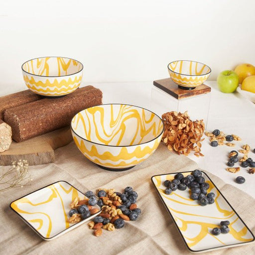 Brilliant - CHEVRON BISCOTTI BOWL 10CM Home & Kitchen