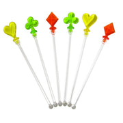 Brilliant - COCKTAIL STIRRERS - POKER S/6 Home & Kitchen