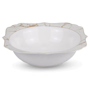 Brilliant - CREAM MARBLE BOWL 9" Home & Kitchen
