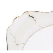 Brilliant - CREAM MARBLE BOWL 9" Home & Kitchen
