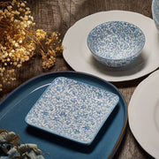 Brilliant - DENIM SQUARE PLATE 12CM Home & Kitchen