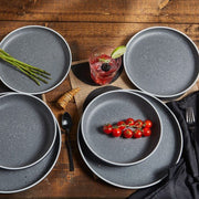 Brilliant - DINNER PLATE BLACK PEBBLE 27.5CM Home & Kitchen