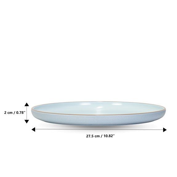 Brilliant - DINNERPLATE SEABLUE 27CM Home & Kitchen