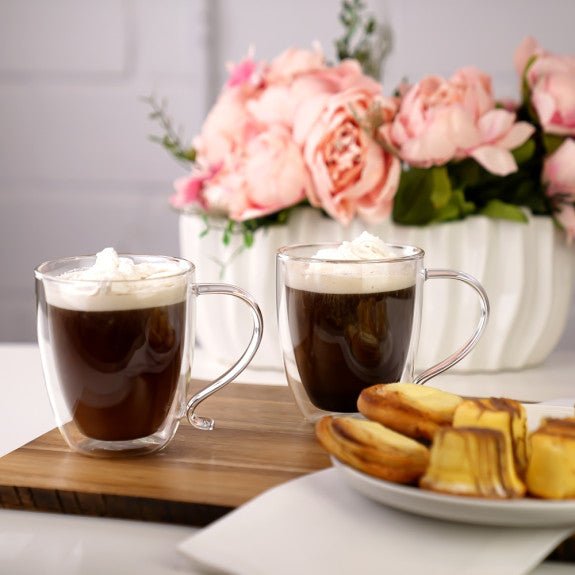 Brilliant - DOUBLE DOUBLE CAFÉ AU LAIT 400ML S/2 Home & Kitchen