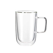 Brilliant - DOUBLE DOUBLE GLASS MUG 375ML S/2 Home & Kitchen
