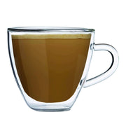 Brilliant - DOUBLE DOUBLE HEART MOCCA CUP 50ML S/2 Home & Kitchen