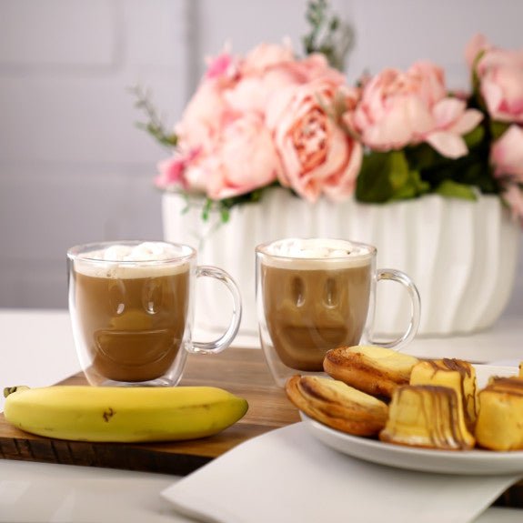 Brilliant - DOUBLE DOUBLE SMILEY CUP 350ML S/2 Home & Kitchen