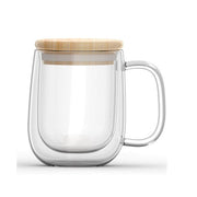 Brilliant - DOUBLE WALL MUG 350ML W.LID EA. Home & Kitchen