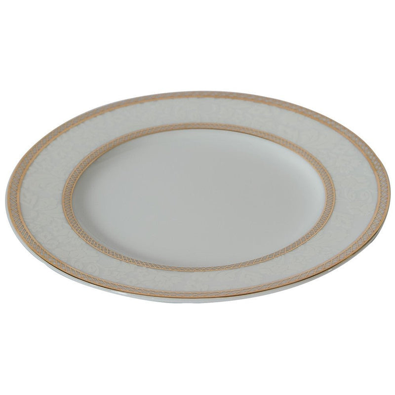Brilliant - FLORAL LACE GOLD B&B PLATE S/6 Home & Kitchen