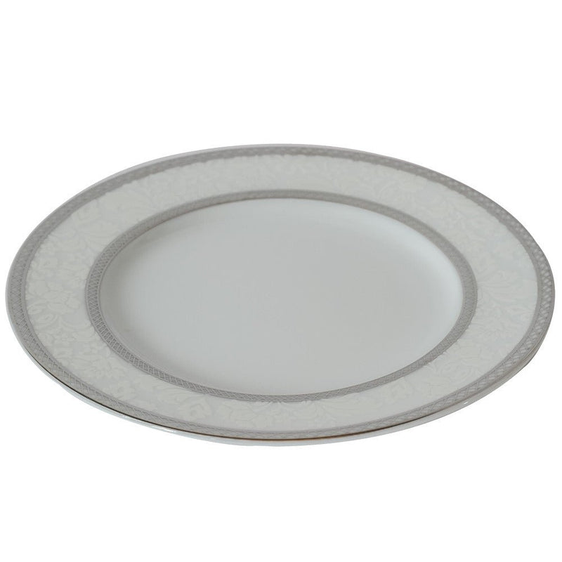 Brilliant - FLORAL LACE PLATINE - B&B PLATE S/6 Home & Kitchen