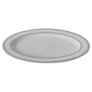 Brilliant - FLORAL LACE PLATINE OVAL PL. 14" Home & Kitchen