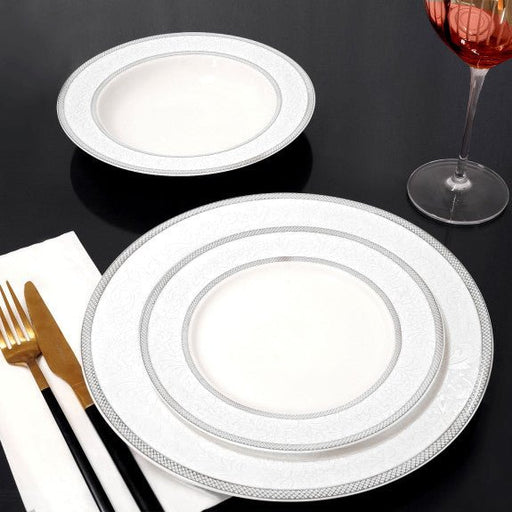 Brilliant - FLORAL LACE PLATINESALAD BOWL Home & Kitchen
