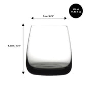 Brilliant - GEM ONYX OLD FASH/STEMLESS WINE 350 ML Home & Kitchen