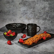 Brilliant - JAPANDI BLACK MUG 350 ML Home & Kitchen