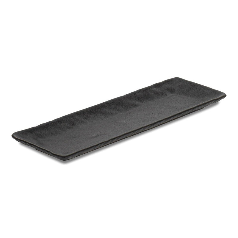 Brilliant - JAPANDI BLACK RECT.TRAY 33CM Home & Kitchen