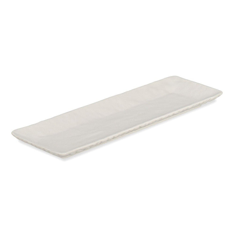 Brilliant - JAPANDI WHITE RECT.TRAY 33CM Home & Kitchen