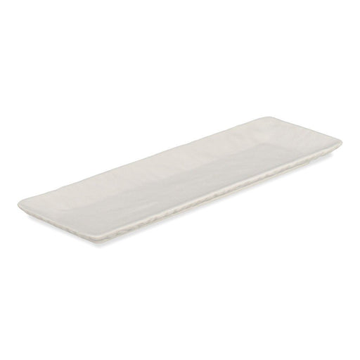 Brilliant - JAPANDI WHITE RECT.TRAY 33CM Home & Kitchen