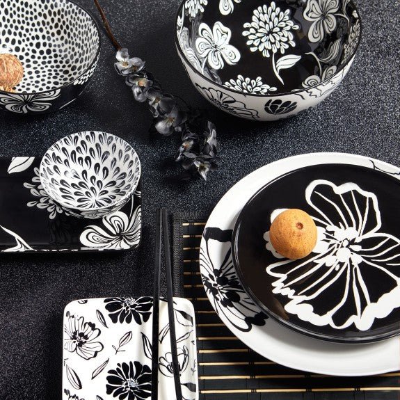 Brilliant - JARDIN NOIR RD.PLATE 26.5CM Home & Kitchen