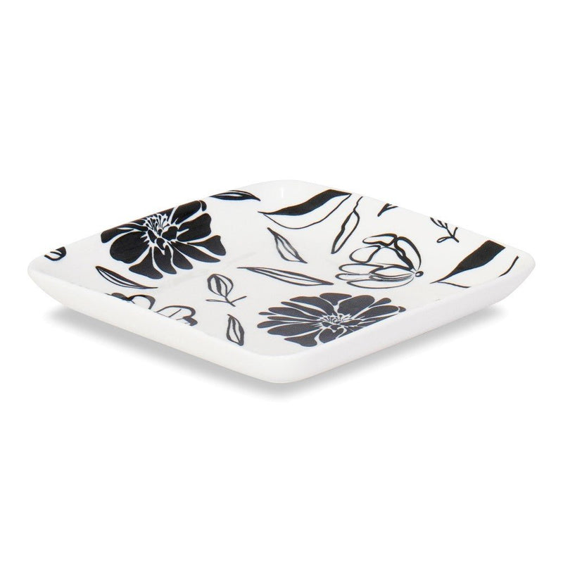 Brilliant - JARDIN NOIR SQU.PLATE 12X12CM Home & Kitchen